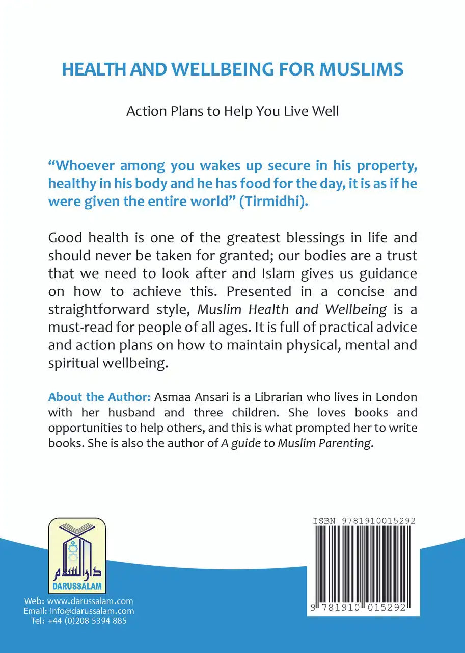 Health And Wellbeing For Muslim