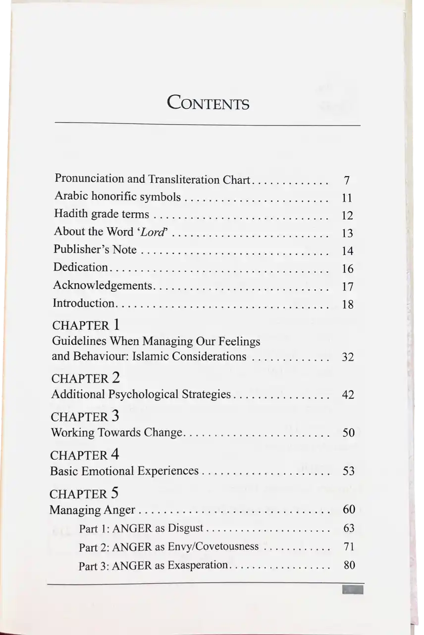 Managing Your Emotions (Therapy from Quran and Sunnah-2)