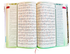 Maqdis A4 Large Al Quran Al Kareem Word-by-Word Translation Colour Coded Tajweed White 