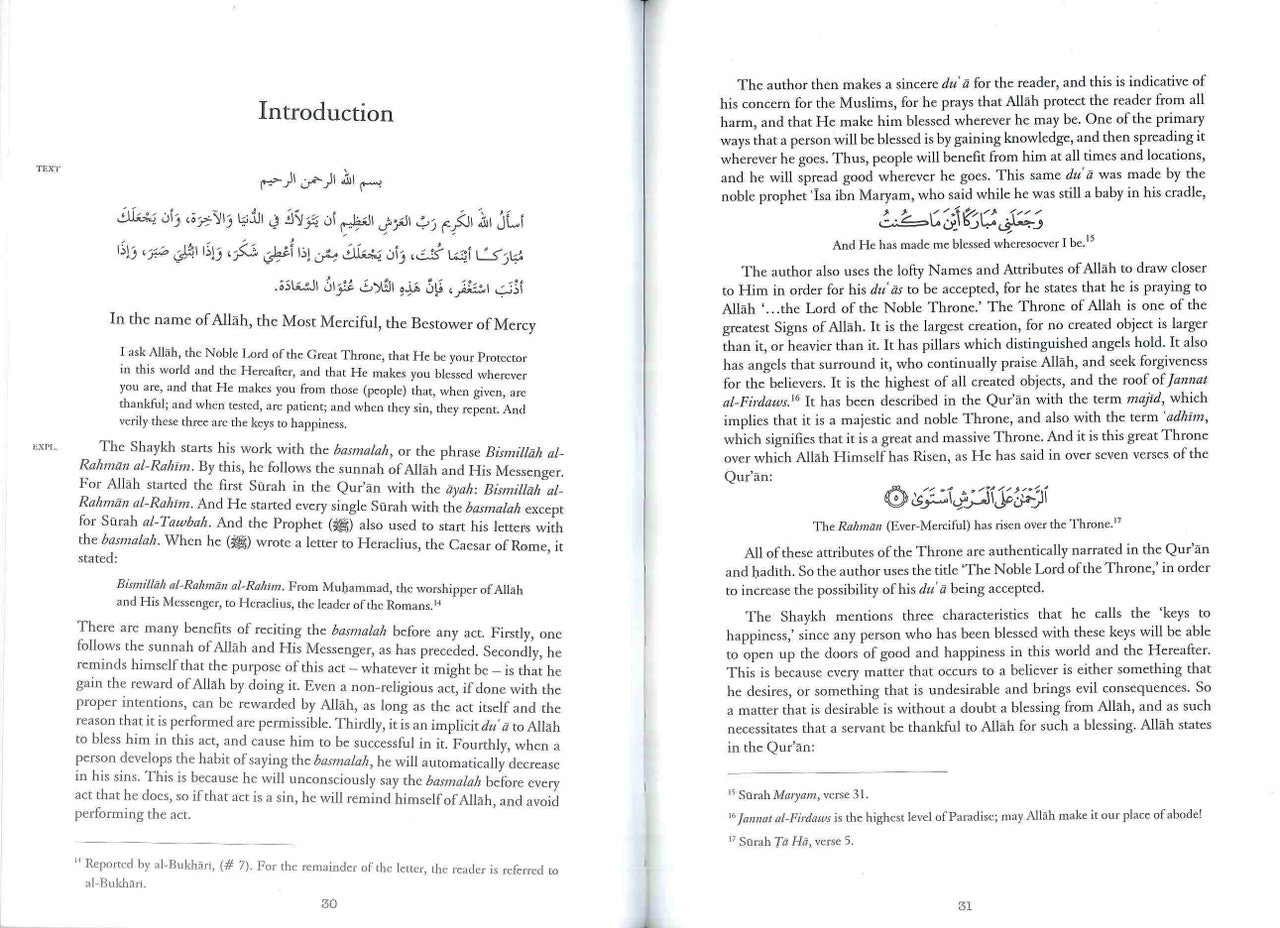 An Explanation of Muhammad ibn Abd al-Wahhabs Four Principles of Shirk