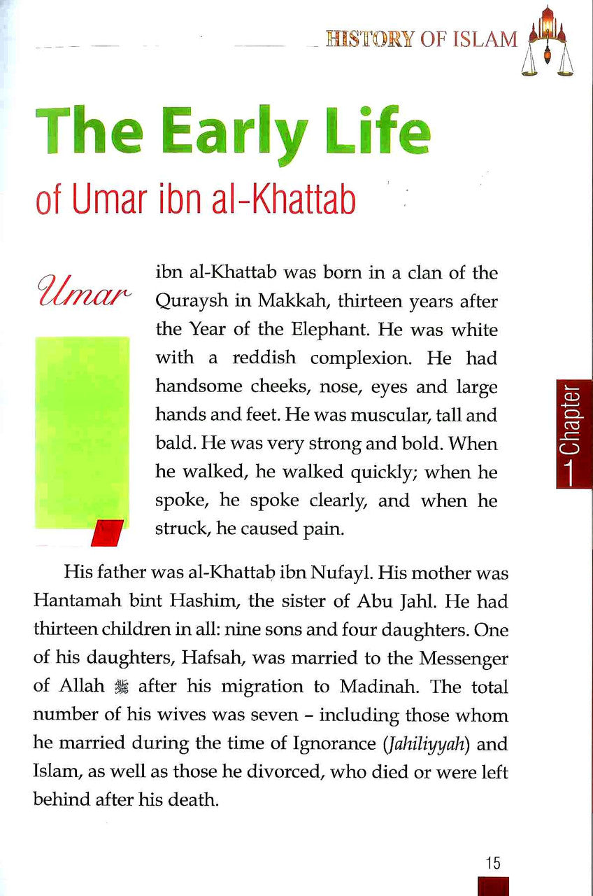 History of Islam : Umar Ibn al Khattab R.A