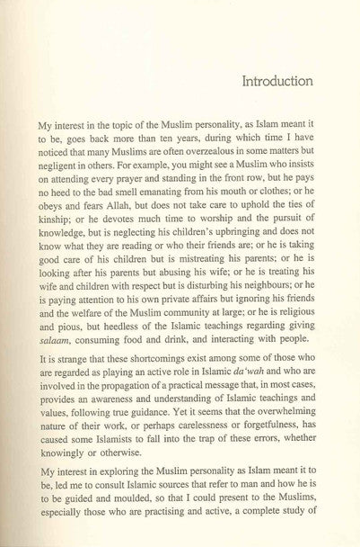 The Ideal Muslim